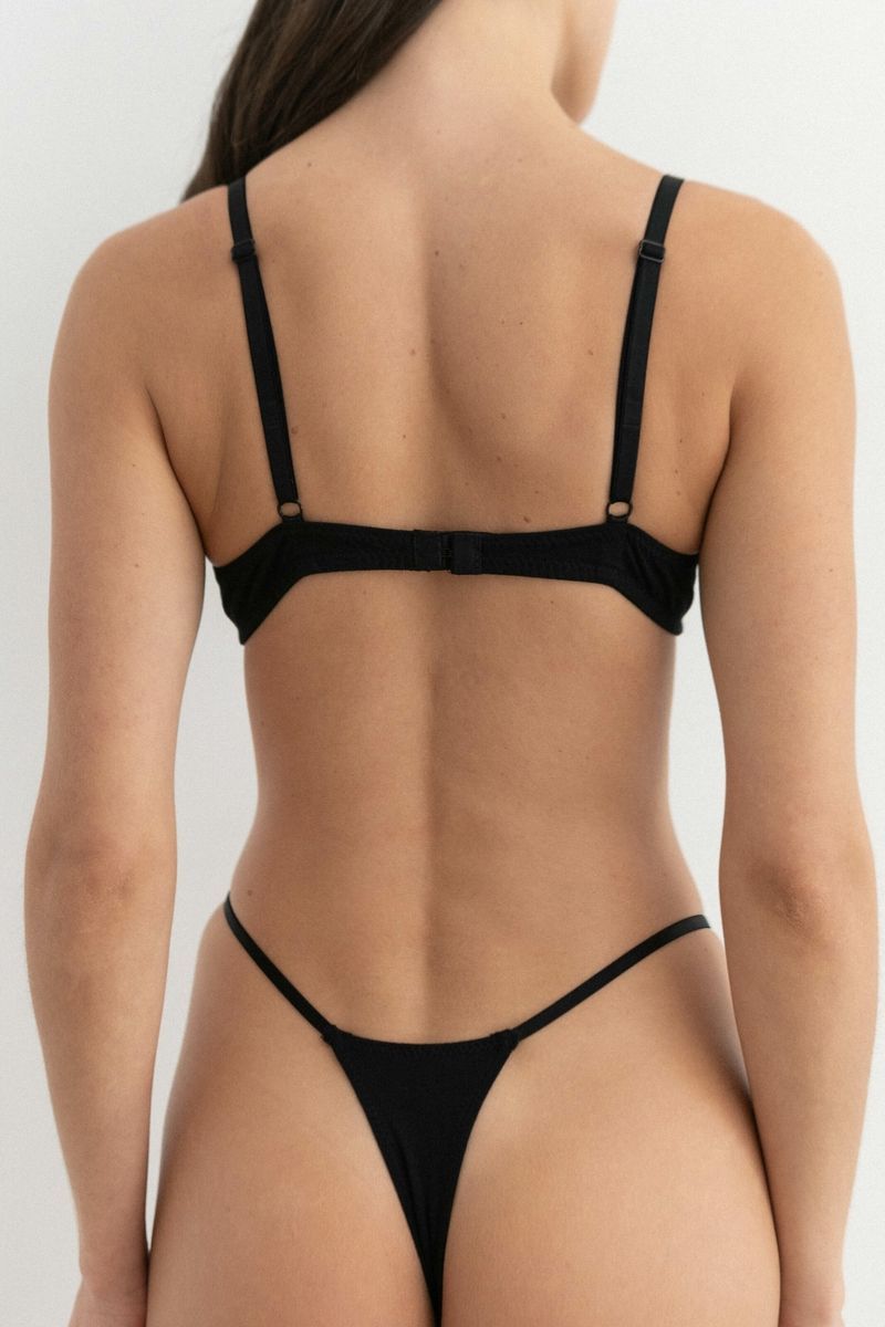 Трусики ONE Темне вугілля one-charcoal-bottom фото